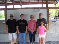 Match 6 Group Relay Winers - Tom Murtiff, Bob Shields, Dianne Hoover, Joe Dickson